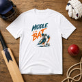 Middle Of The Bat Unisex T-Shirt | Cricket Batting Tee