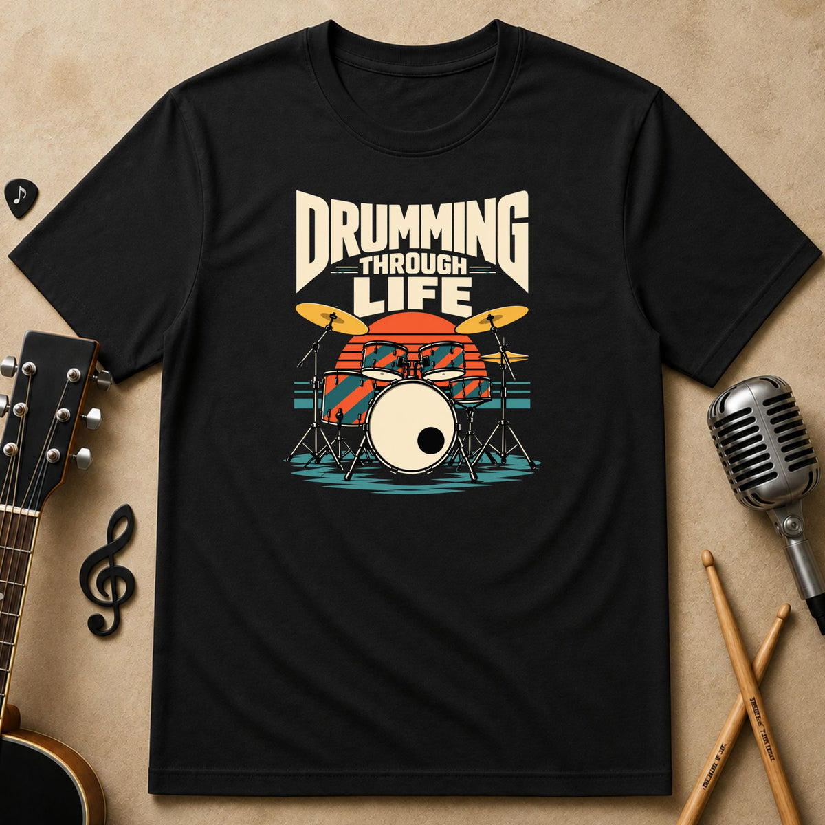 Drumming Through Life | Unisex T-Shirt