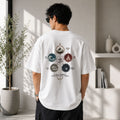 Panch Tatva Oversized T-Shirt | Five Elements Spiritual Graphic Tee
