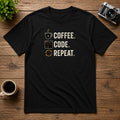 Coffee. Code. Repeat. | Unisex Tee