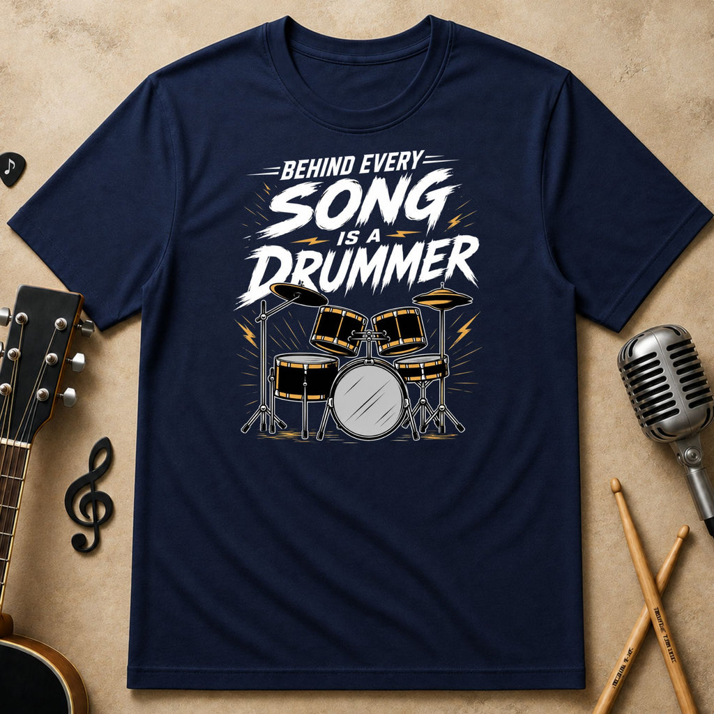 Behind Every Song Is a Drummer T-Shirt
