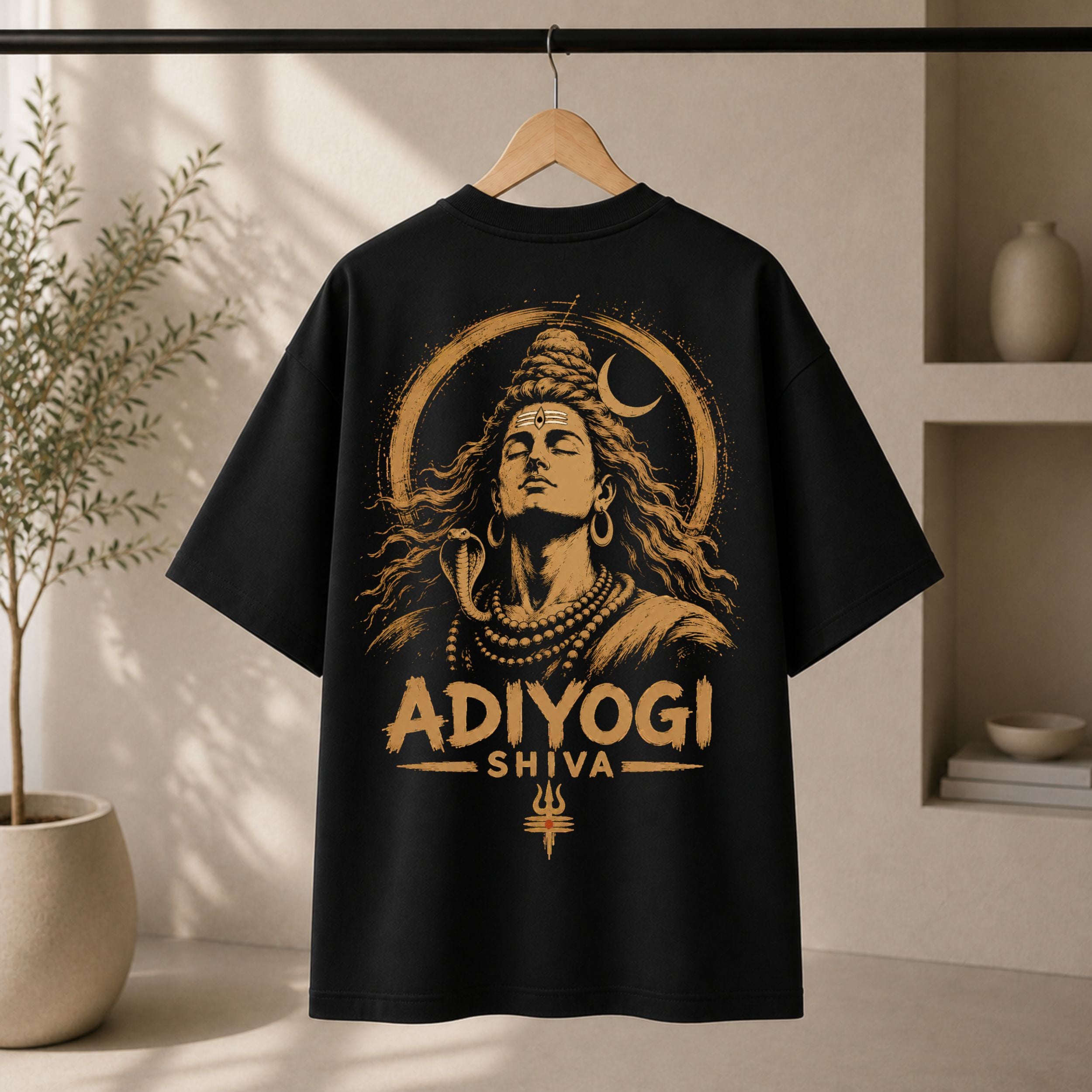Adiyogi Shiva | Unisex Oversized T-Shirt