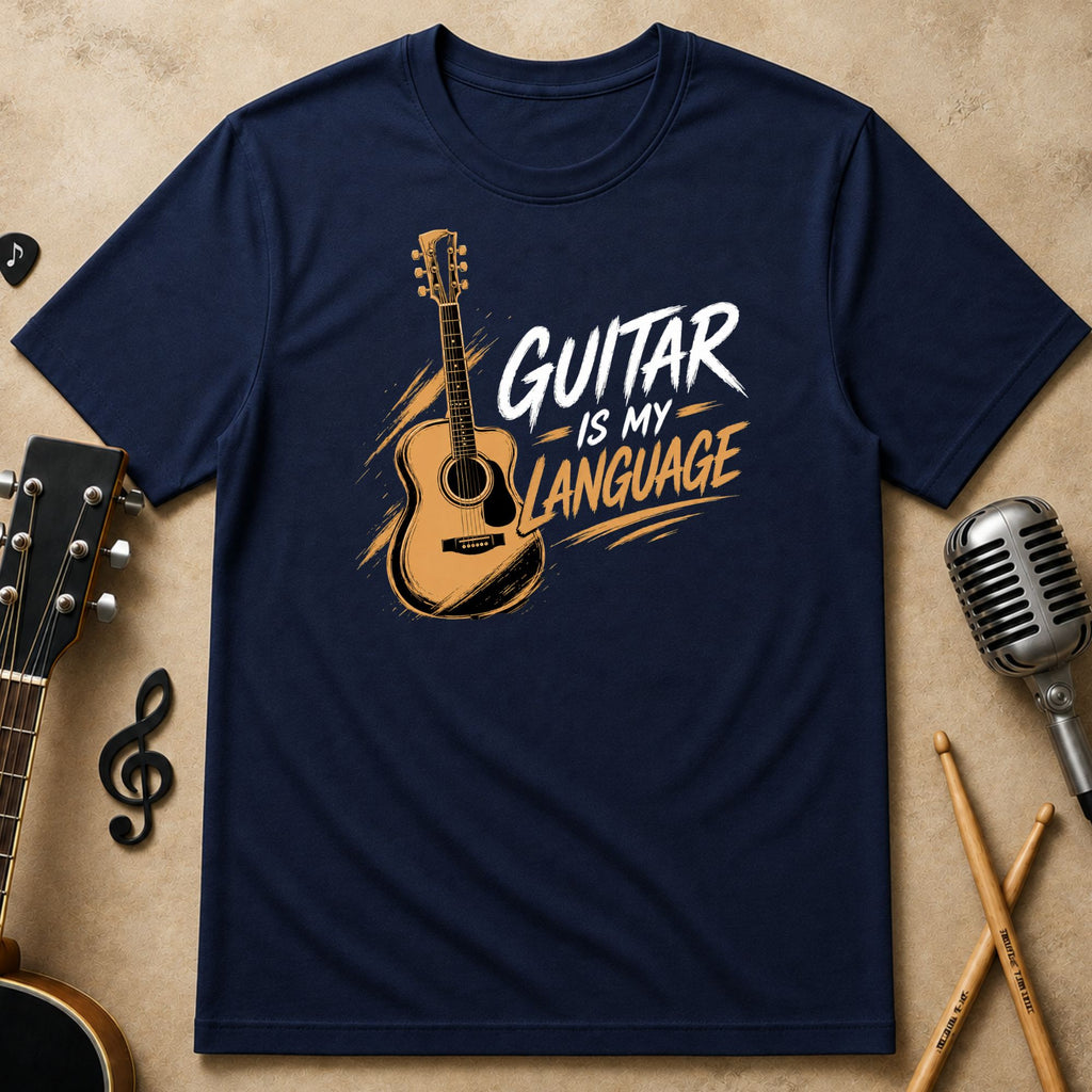 Guitar Is My Language Unisex T-Shirt