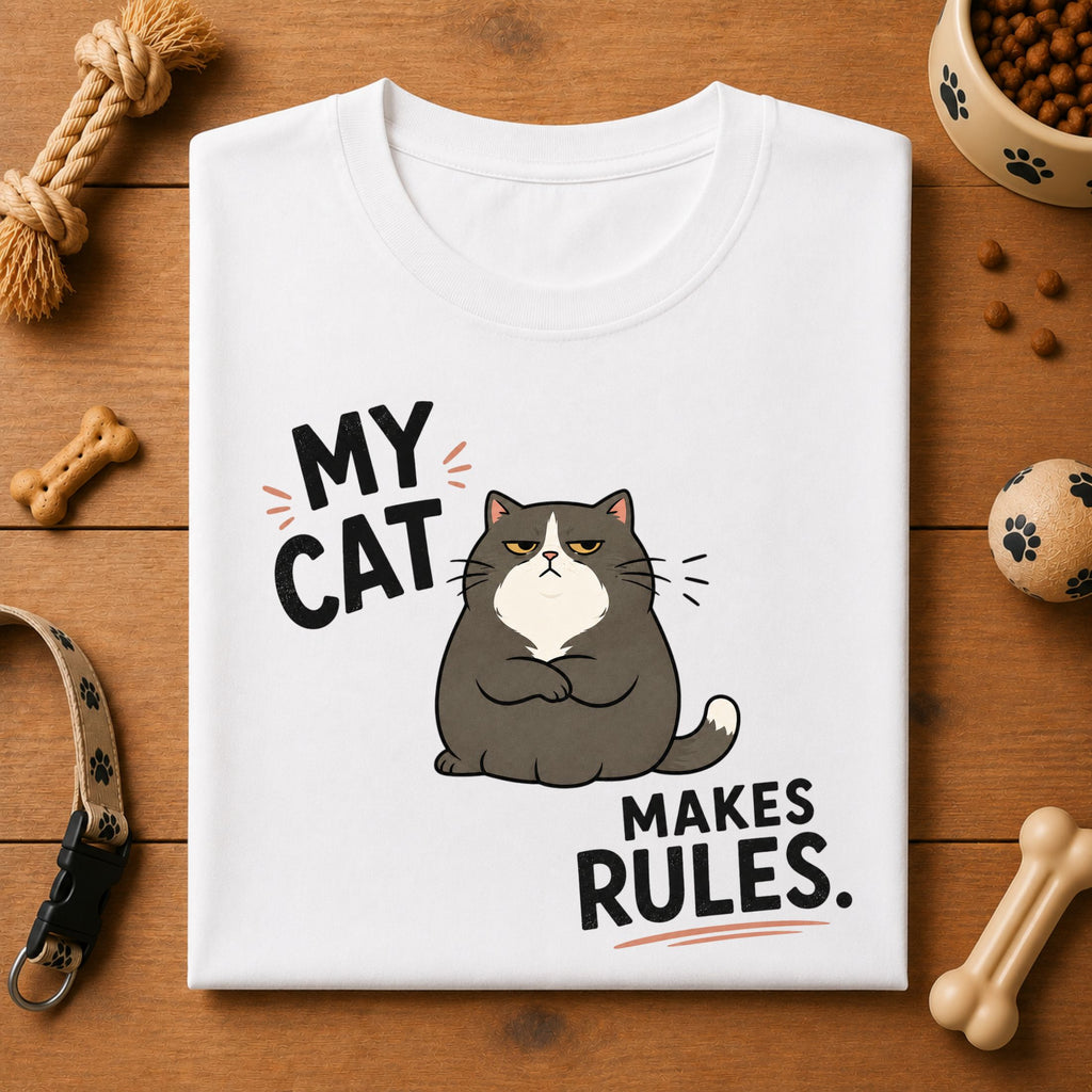 My Cat Makes Rules | Unisex T-Shirt