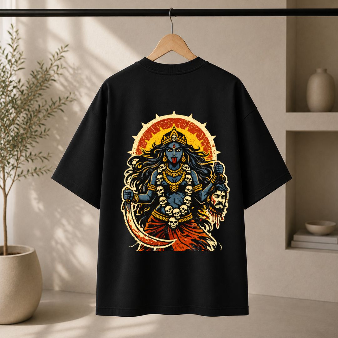 Vintage Maa Kali | Unisex Oversized T Shirt