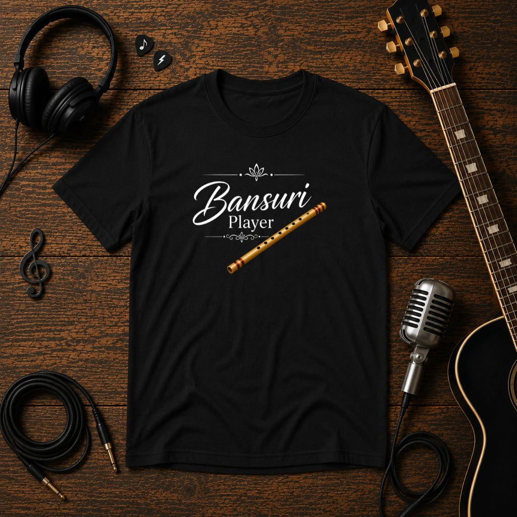 Bansuri Player Unisex Tee