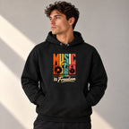Music Is Freedom | Unisex Hoodie