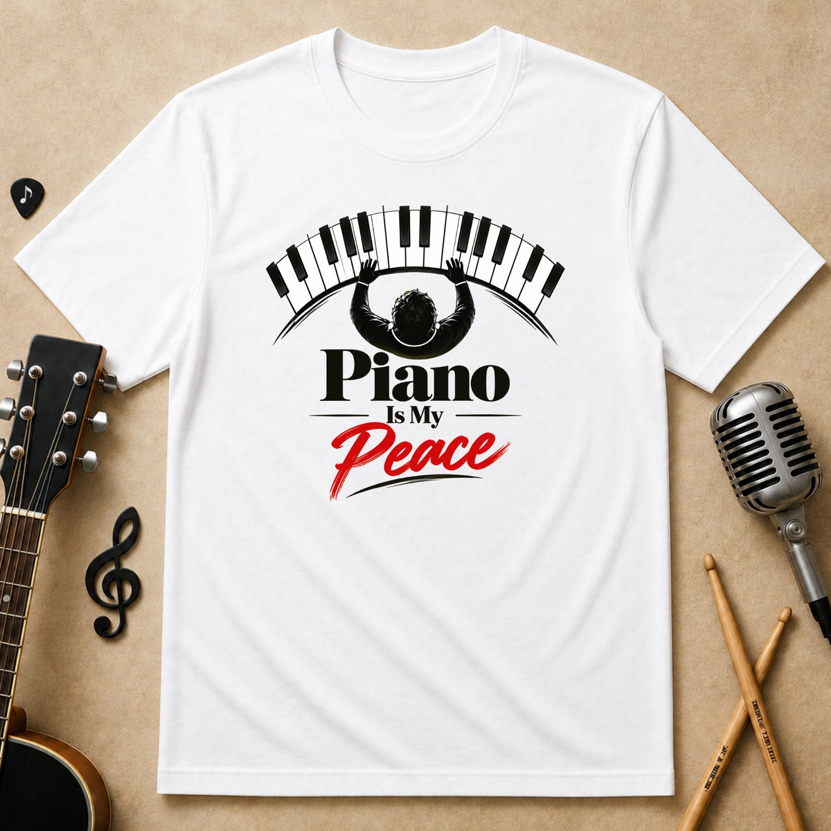 Piano Is My Peace | Unisex T-Shirt