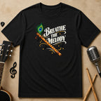 Breathe the Melody | Flute Unisex T-Shirt