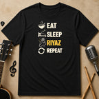 Eat. Sleep. Riyaz. Repeat. Unisex Music Tee