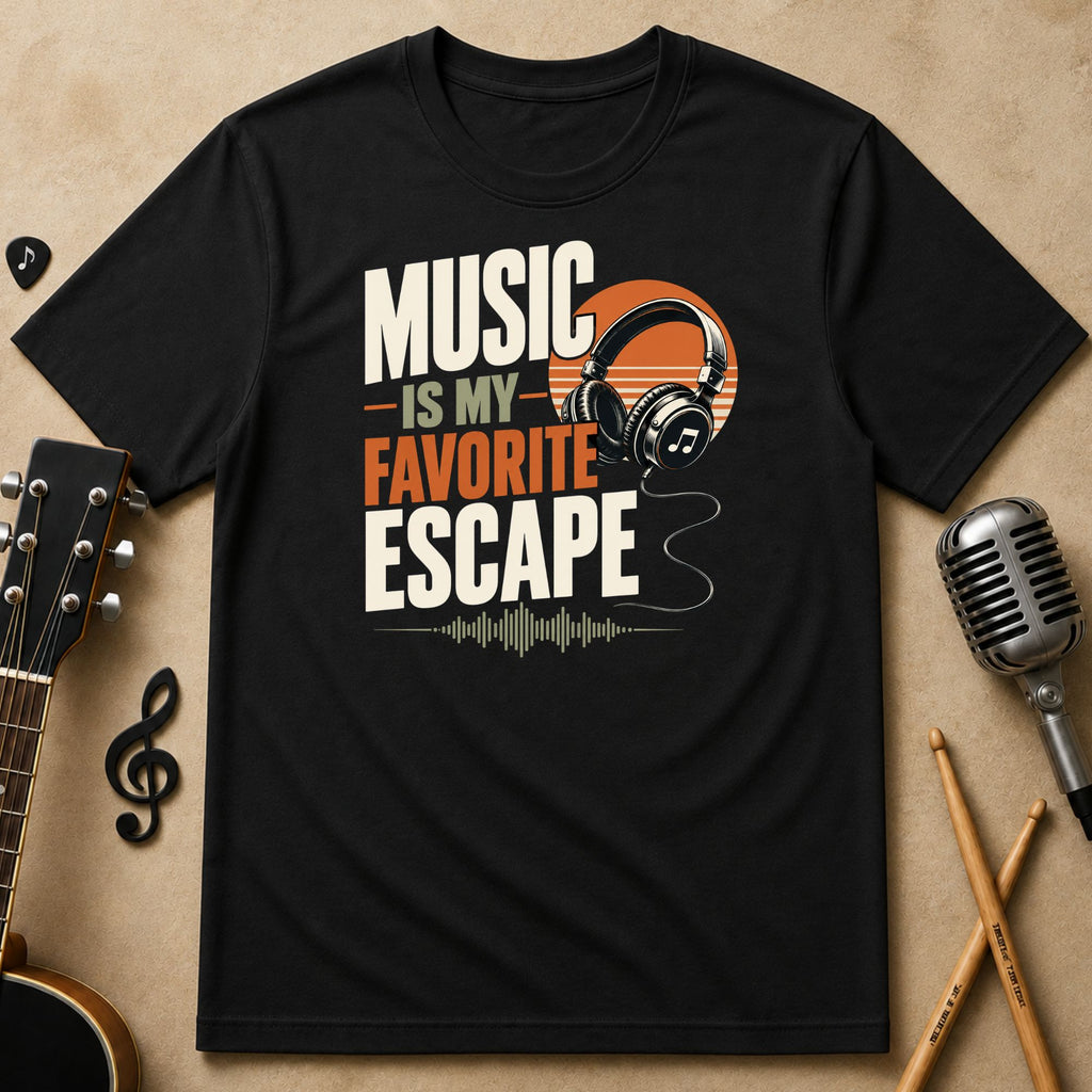 Music Is My Favorite Escape | Unisex T-Shirt