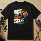Music Is My Favorite Escape | Unisex T-Shirt