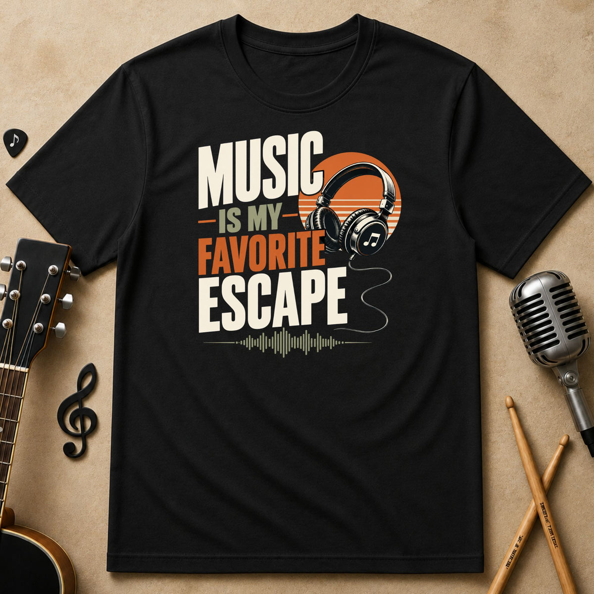 Music Is My Favorite Escape | Unisex T-Shirt