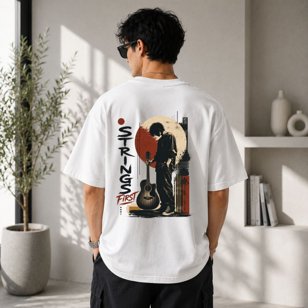 Strings First Oversized Unisex Tee
