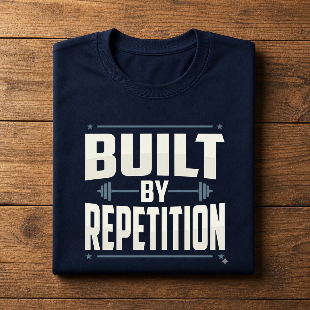 Built By Repetition Regular Gym T-Shirt