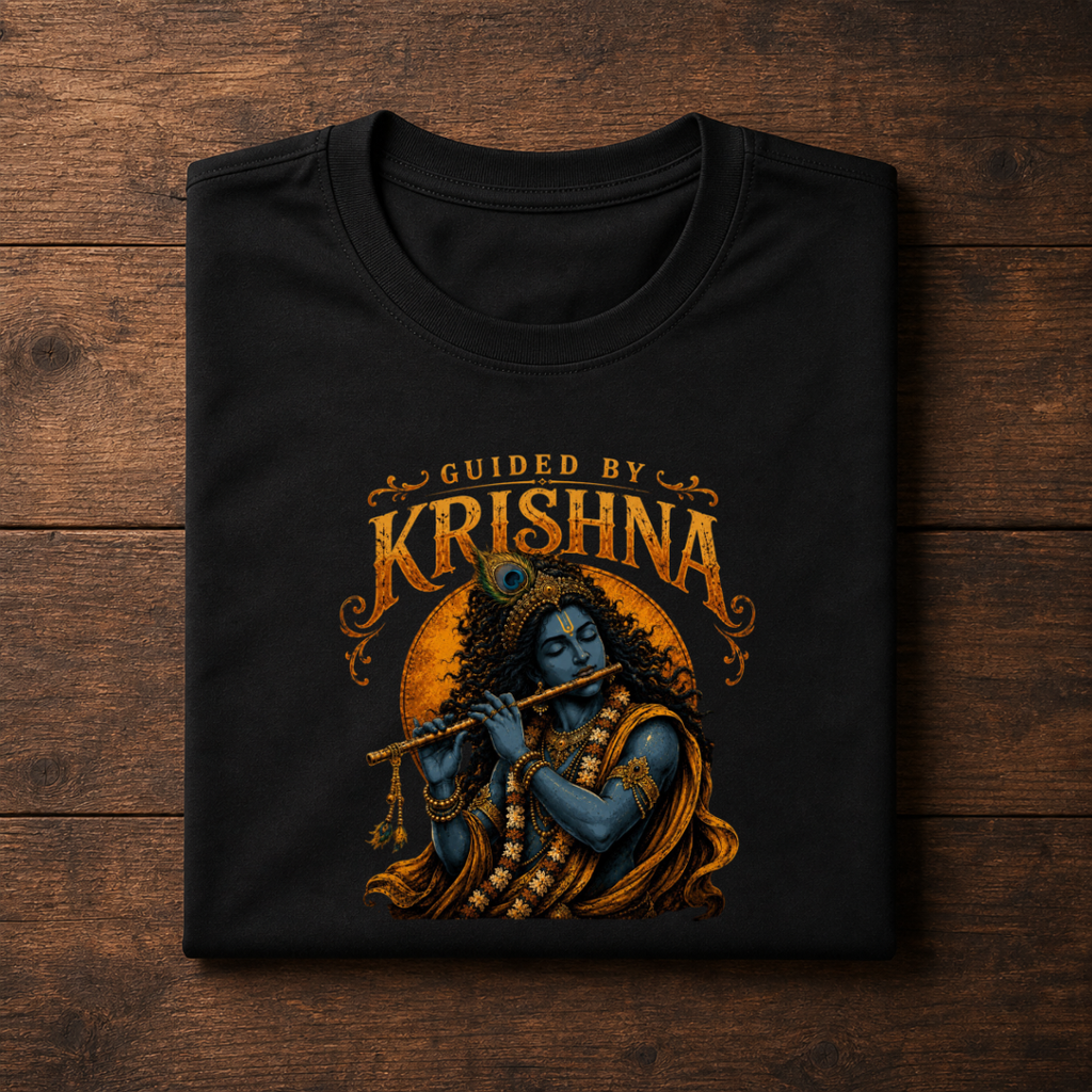 Guided By Krishna | Unisex T-Shirt