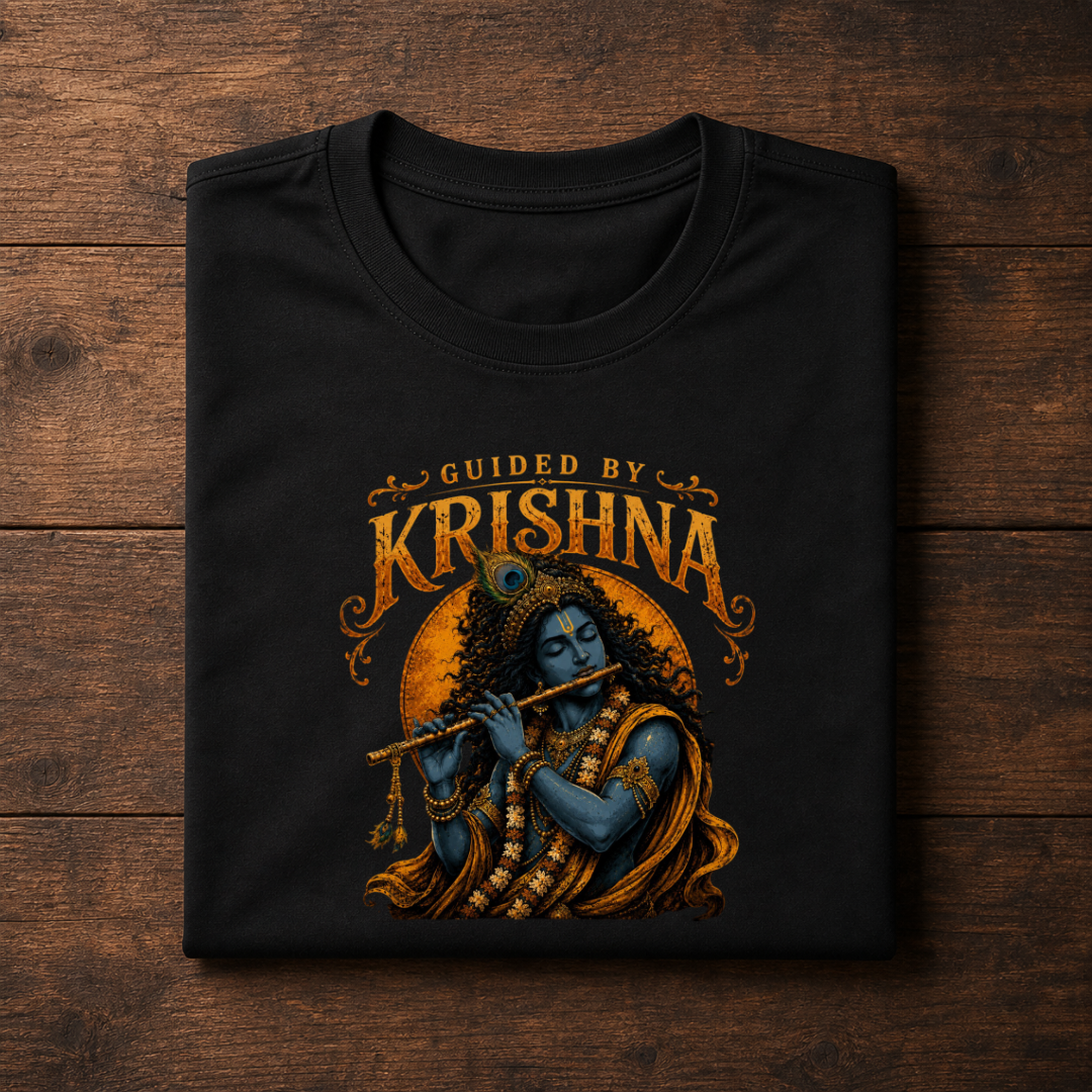 Guided By Krishna | Unisex T-Shirt