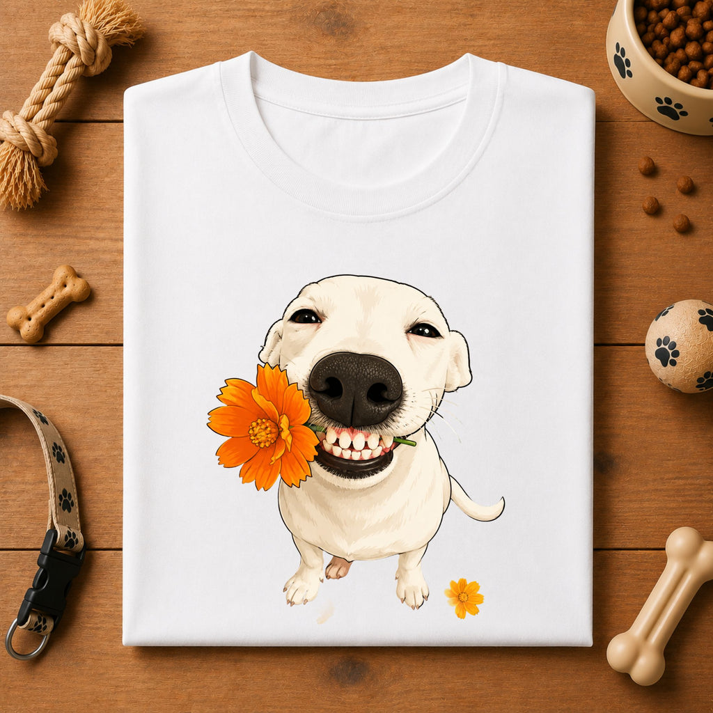 Smiling Dog Unisex T-Shirt