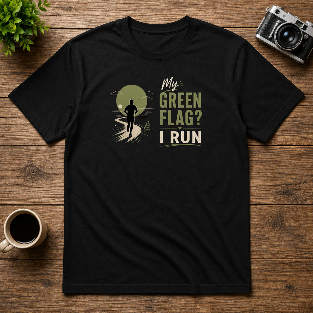 My Green Flag? I Run | Unisex Tee