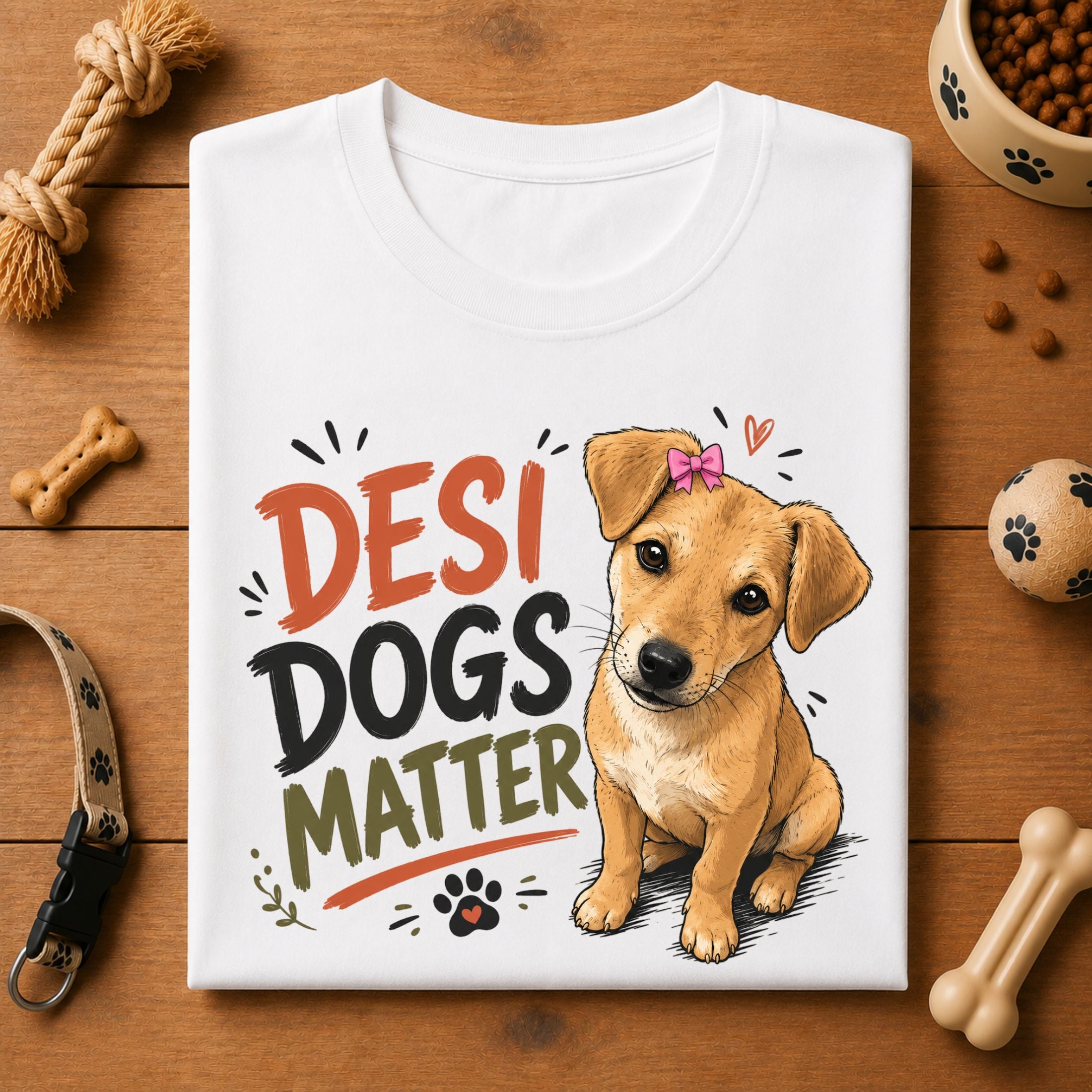 Desi Dogs Matter Unisex T-Shirt