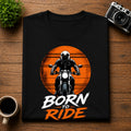 Born To Ride Motorcycle Unisex Tee