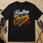 Breathing in Harmony Music Unisex T-Shirt