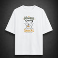 Always Sharing Snacks Oversized T-Shirt