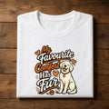 My Favorite Comfort Has Fur T-Shirt | Cute Dog Lover Unisex Tee