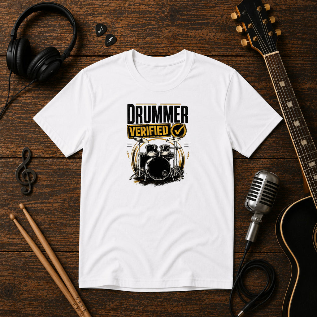 Drummer Verified | Unisex Regular Tee