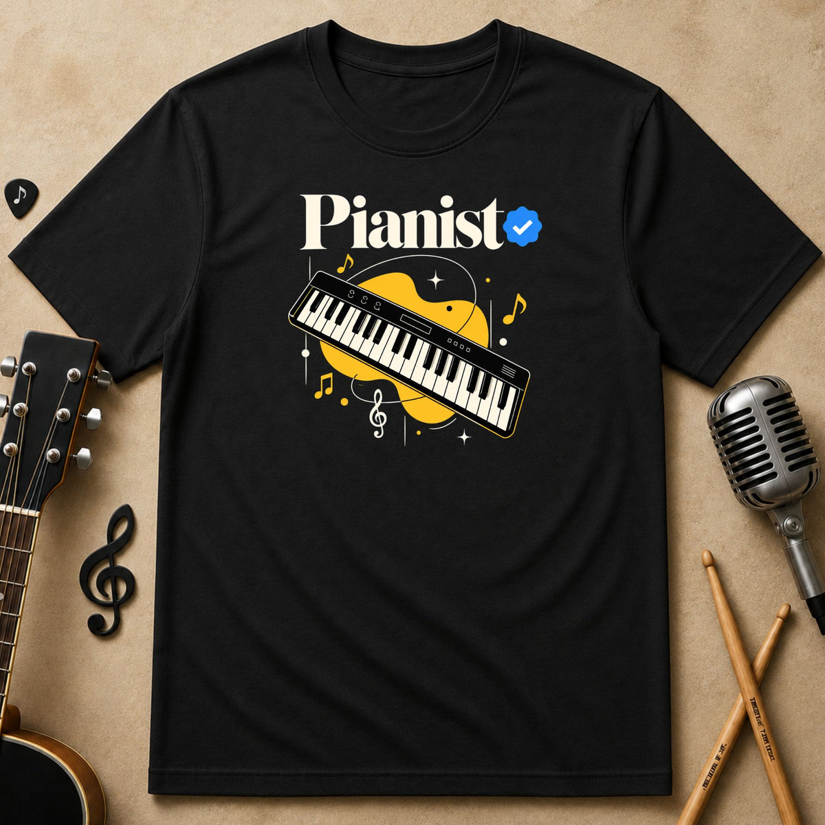 Pianist Verified | Unisex T-Shirt