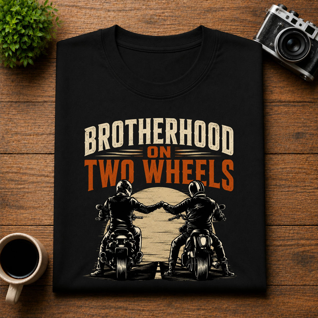 Brotherhood On Two Wheels Biker Unisex Tee