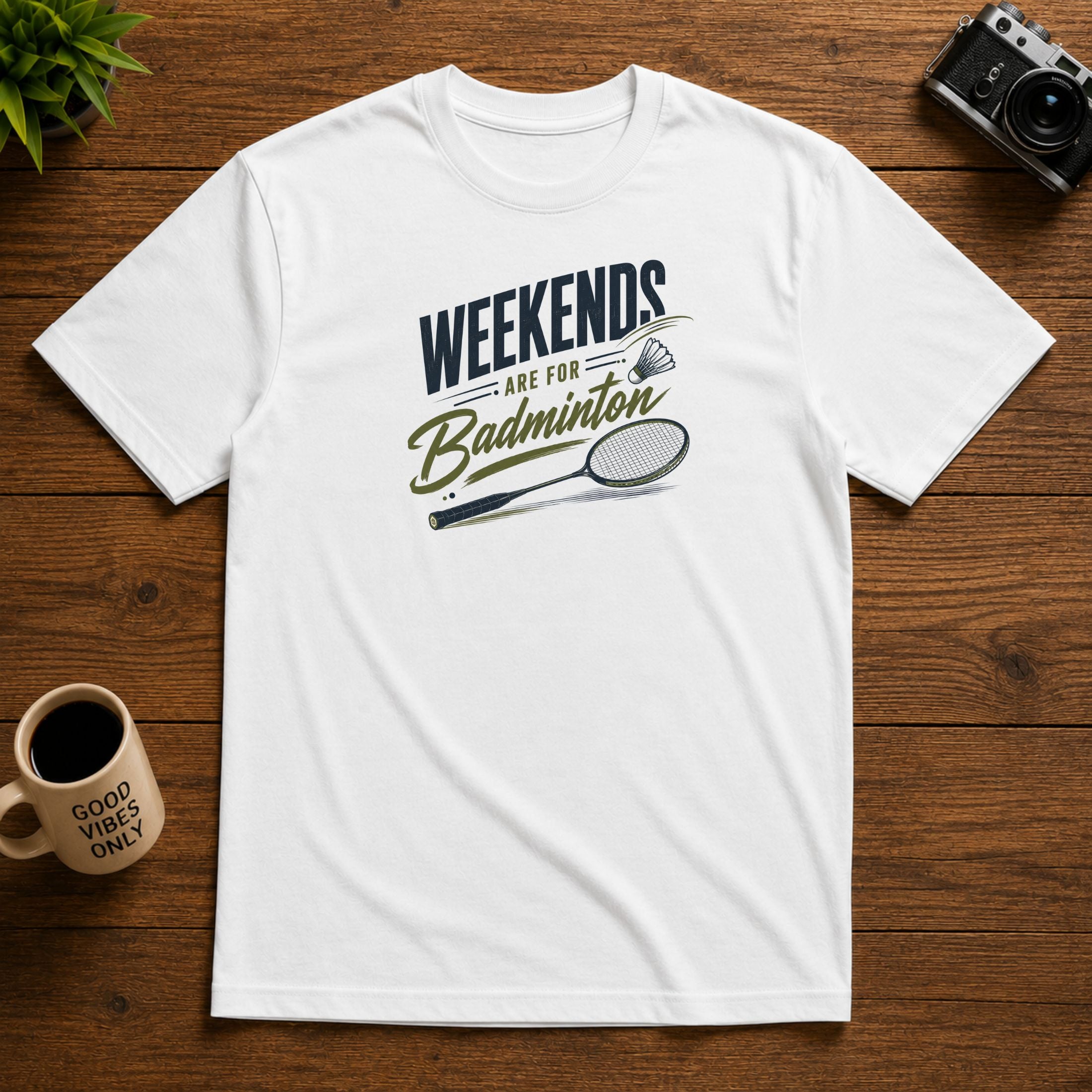 Weekends Are for Badminton | Unisex Tee