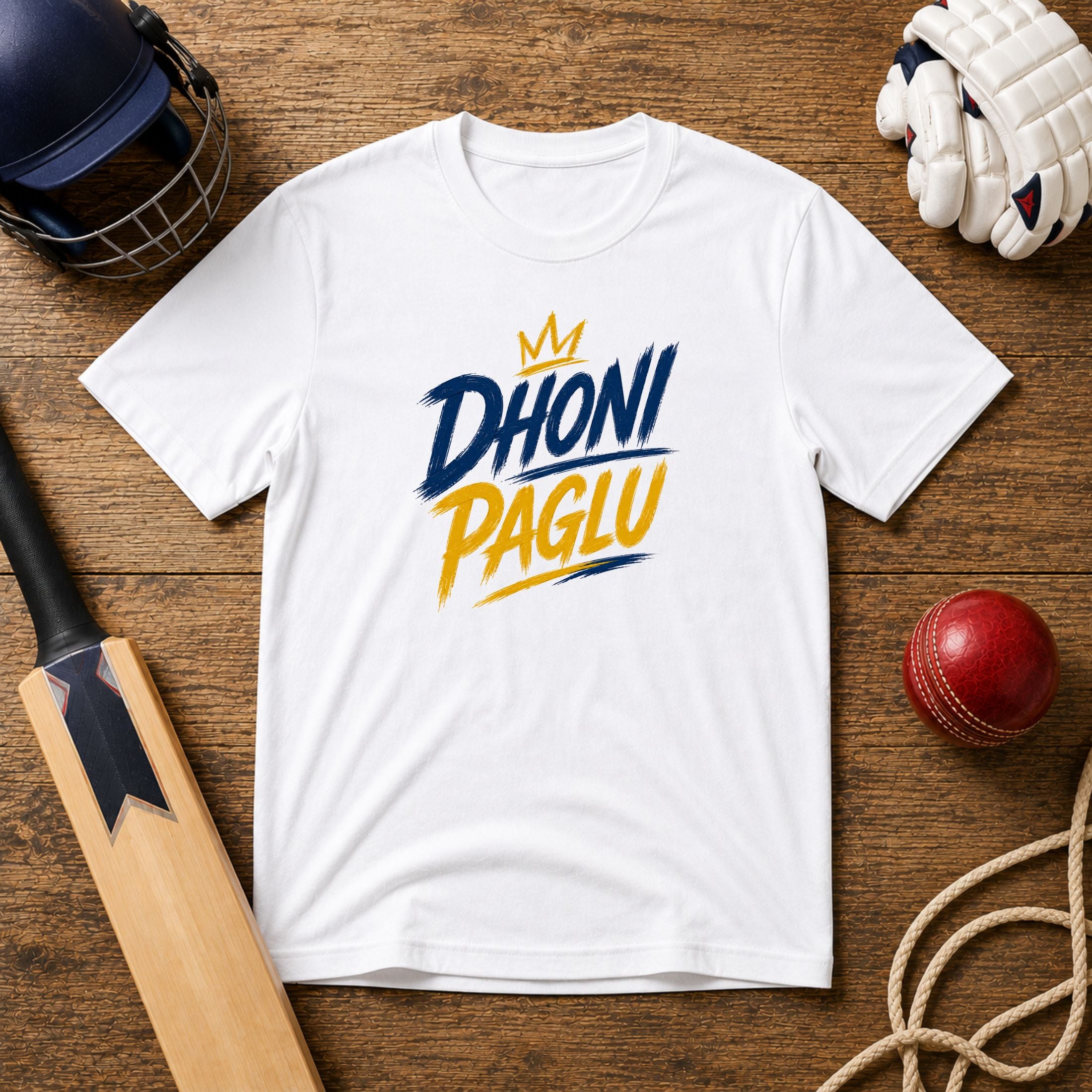 Dhoni Paglu Unisex T-Shirt | Cricket Fan Graphic Tee