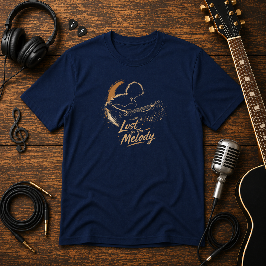 Lost In The Melody Guitar | Unisex T-Shirt