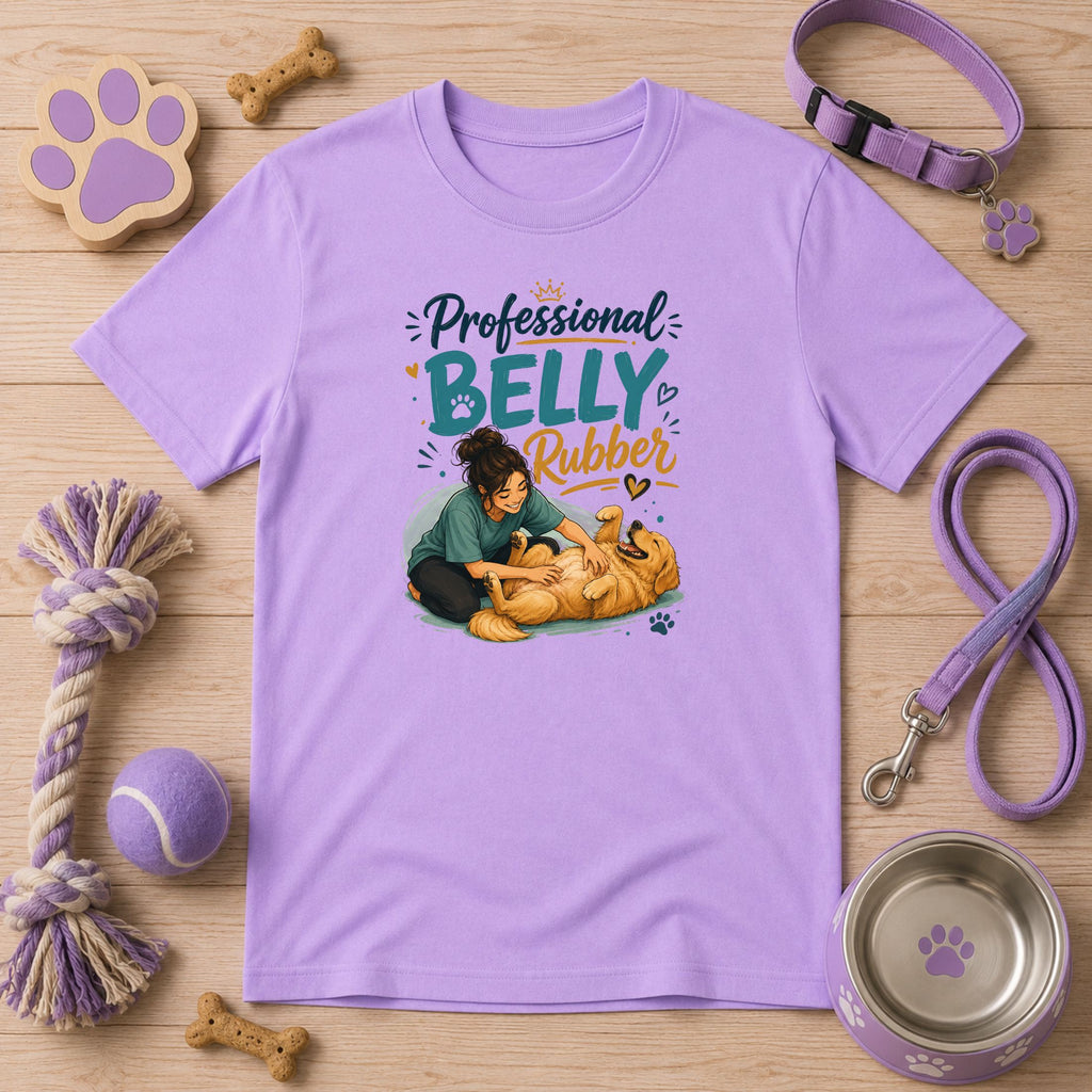 Professional Belly Rubber | Dog Lover Unisex T-Shirt