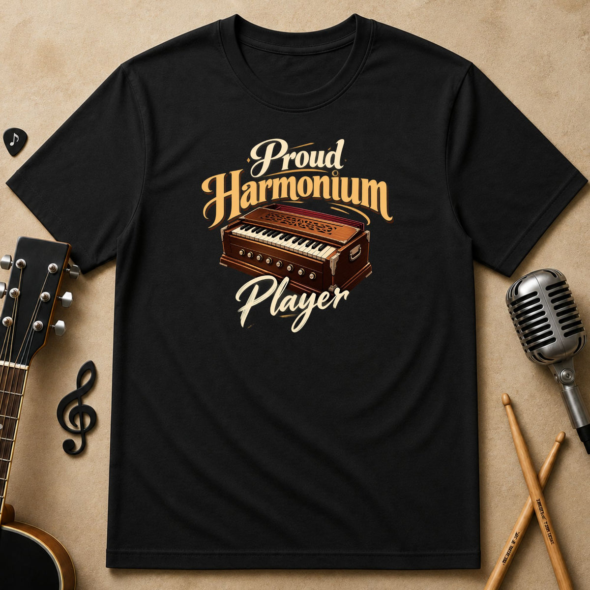 Proud Harmonium Player | Unisex T-Shirt