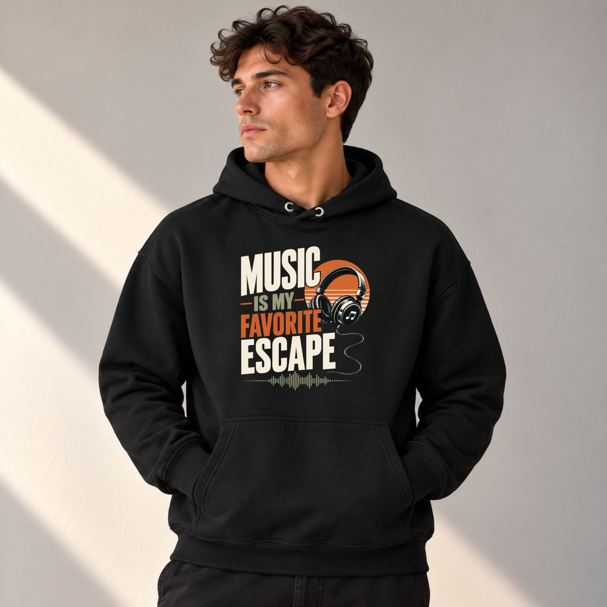 Music Is My Favorite Escape | Unisex Hoodie