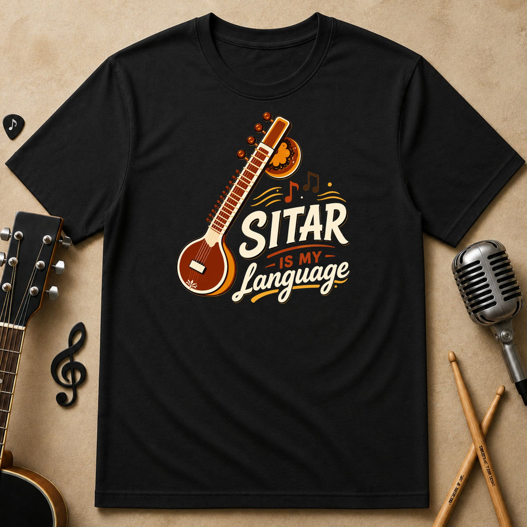 Sitar Is My Language | Unisex T-Shirt