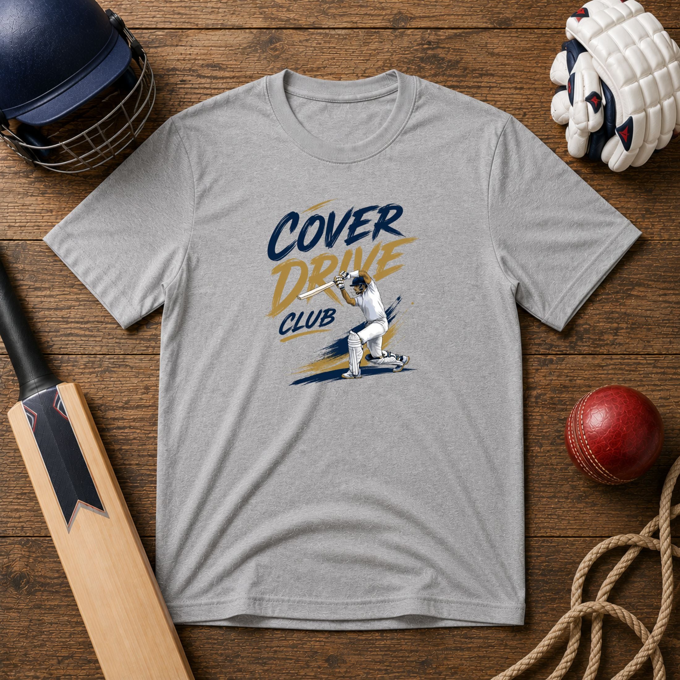 Cover Drive Unisex T-Shirt | Cricket Batting Graphic Tee