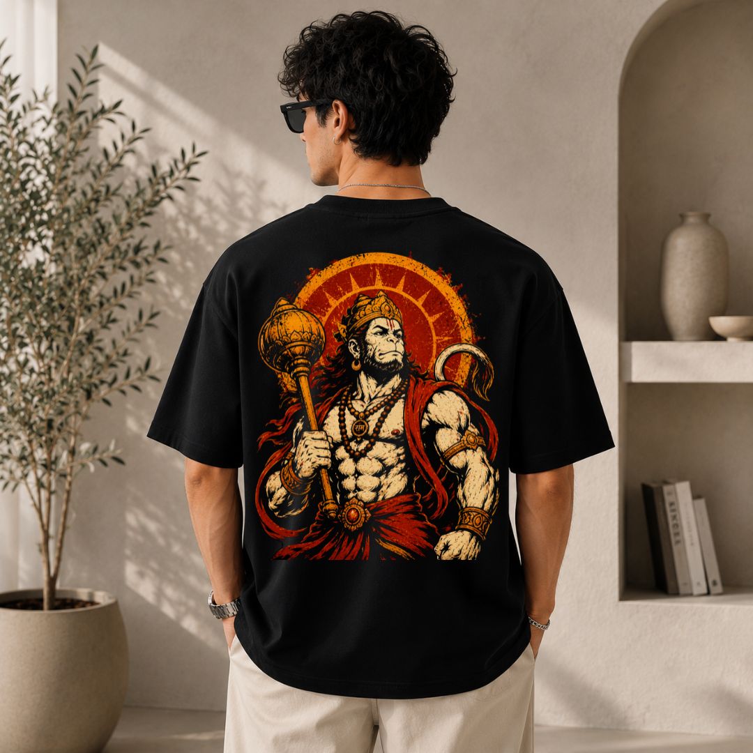 Lord Hanuman | Unisex Oversized T-Shirt