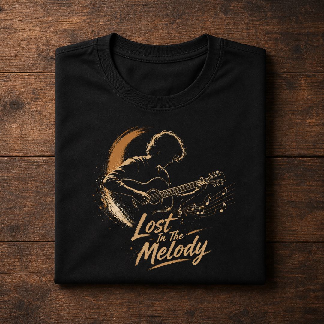 Lost In The Melody Guitar | Unisex T-Shirt