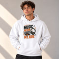 Music Never Leaves My Side | Unisex Hoodie