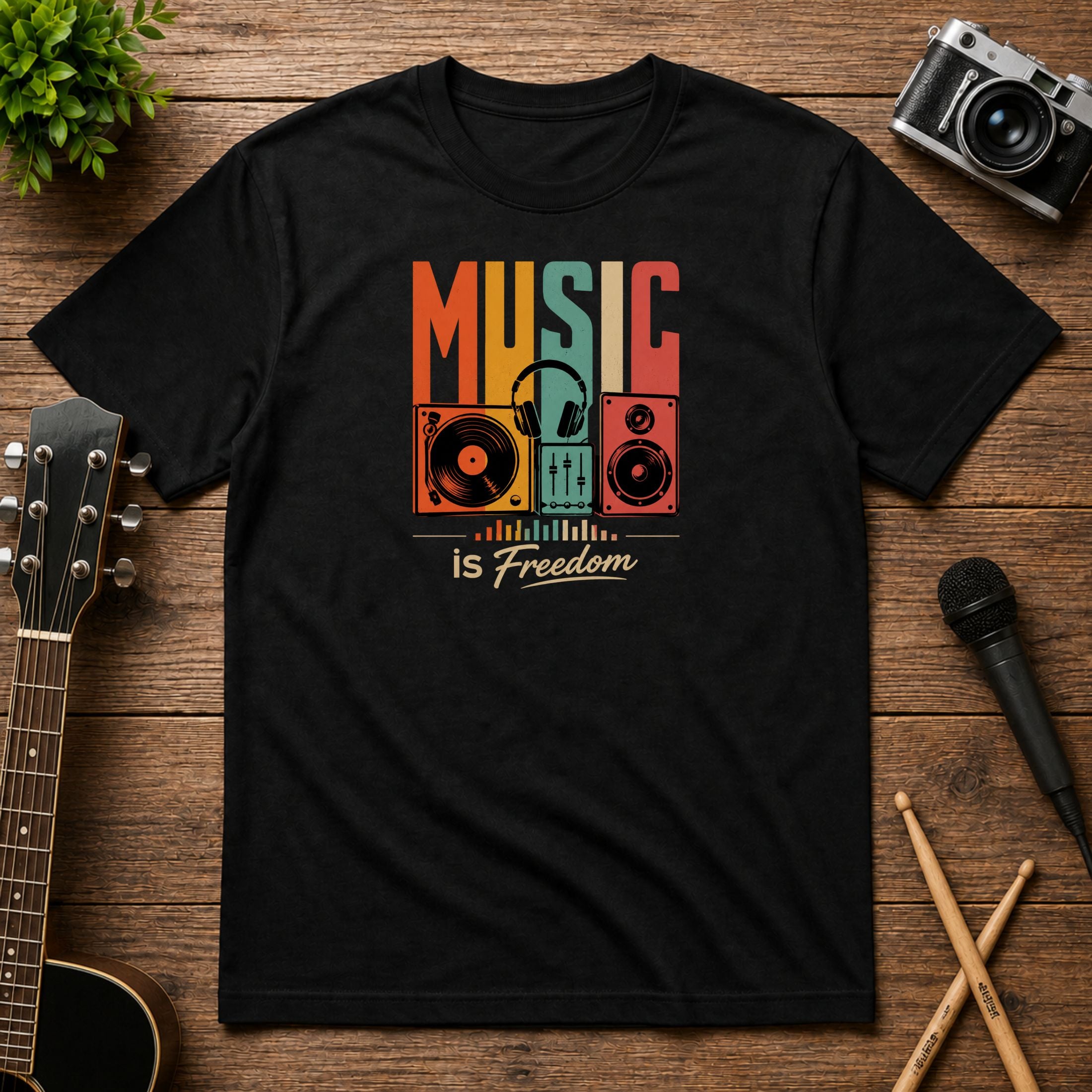 Music Is Freedom | Unisex Tee