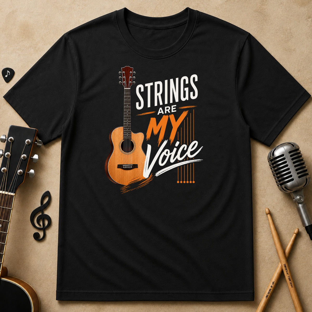 Strings Are My Voice | Unisex T-Shirt