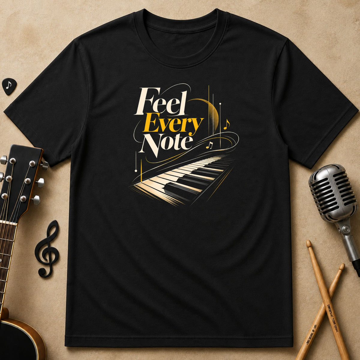 Feel Every Note | Unisex T-Shirt