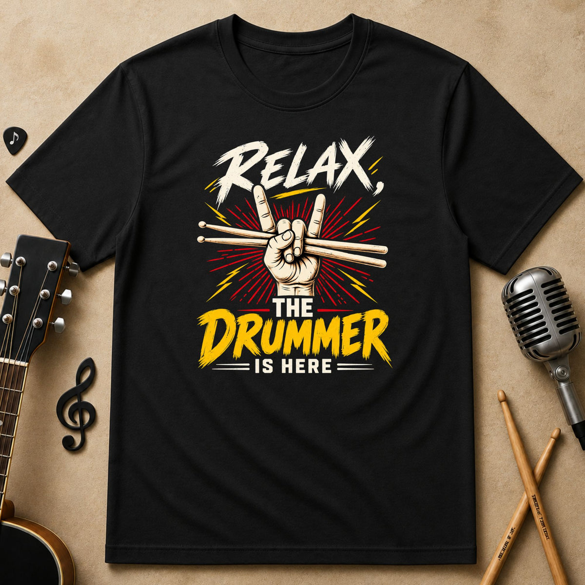 Relax, The Drummer Is Here | Unisex T-Shirt