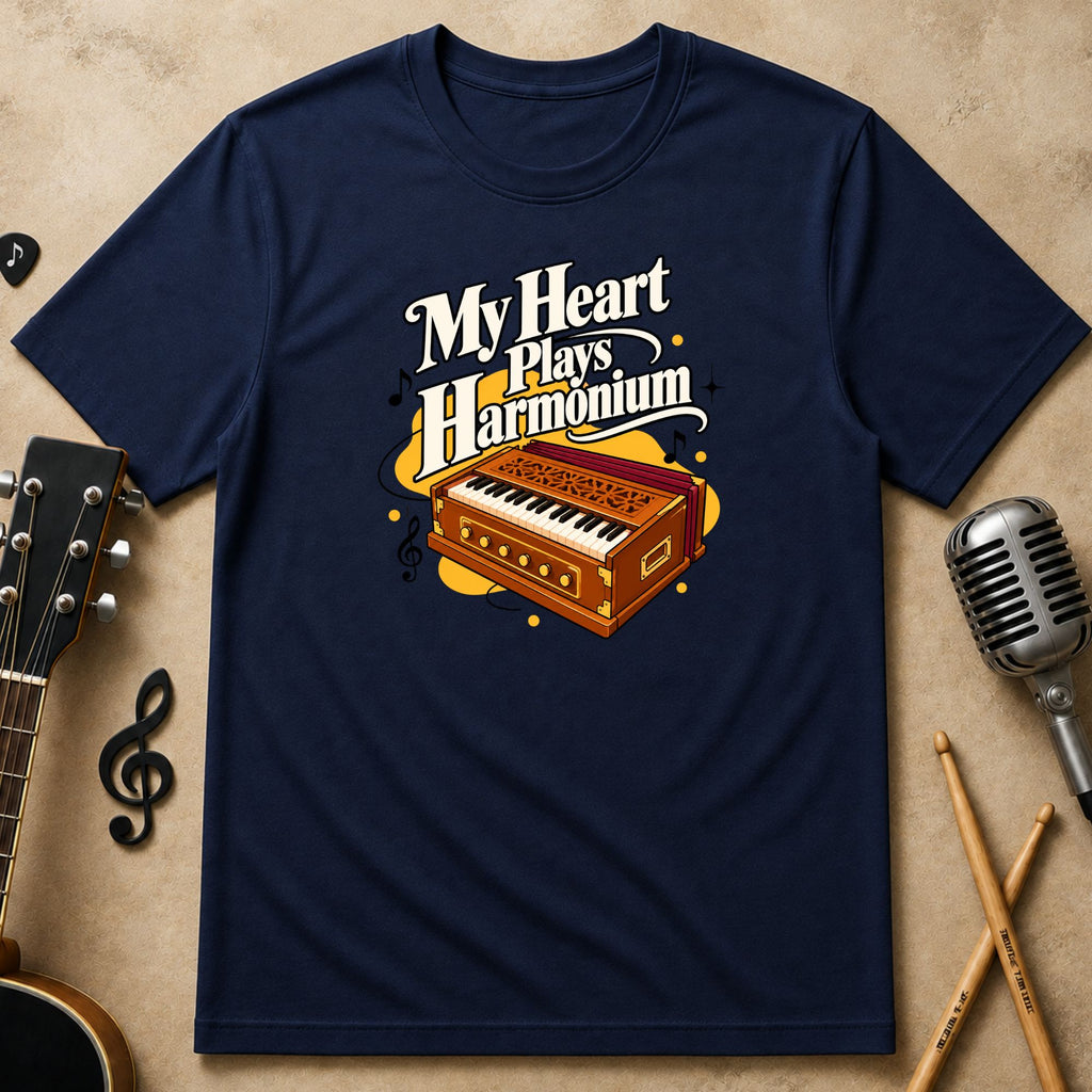 My Heart Plays Harmonium | Unisex T-Shirt