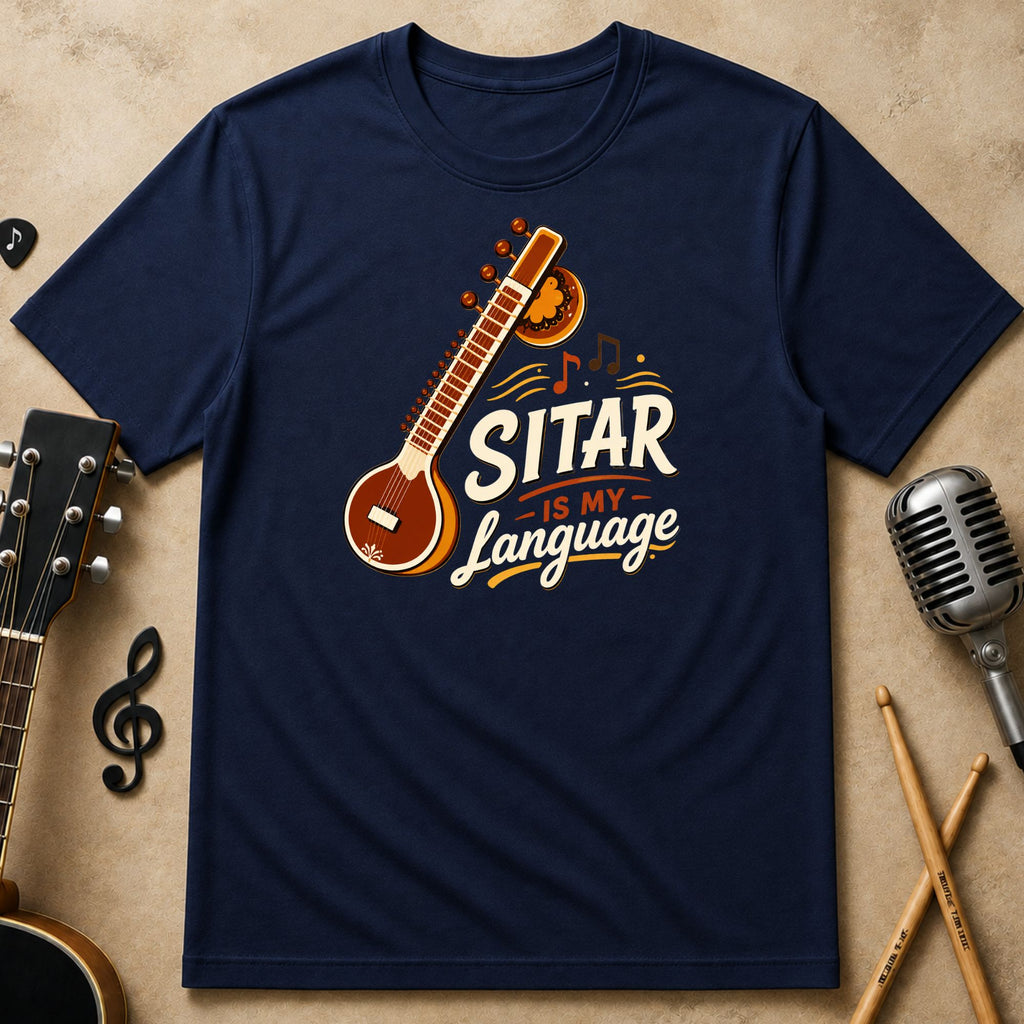 Sitar Is My Language | Unisex T-Shirt