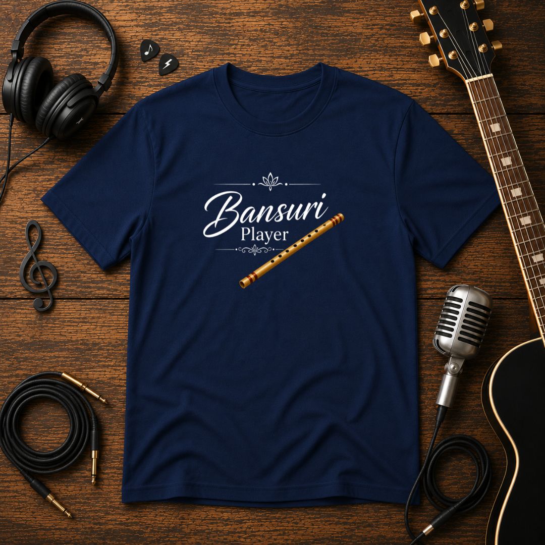 Bansuri Player Unisex Tee