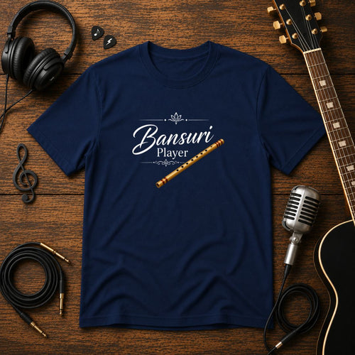 Bansuri Player Unisex Tee